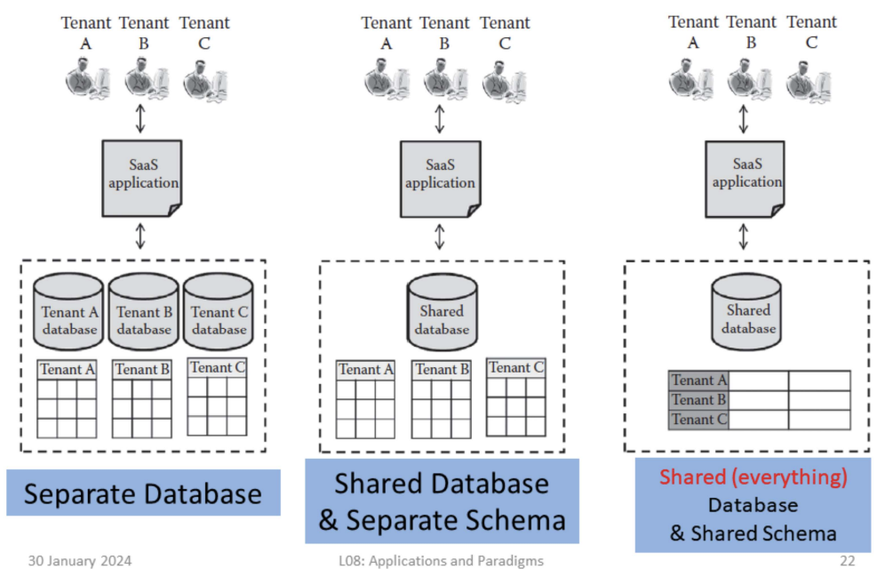Database-level Multi-tenancy