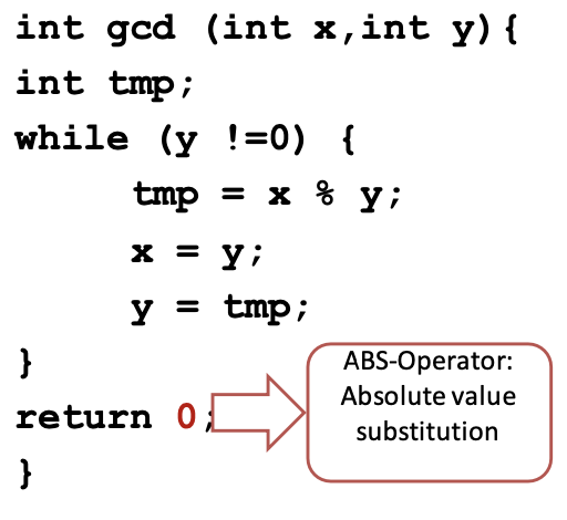 return x → return 0